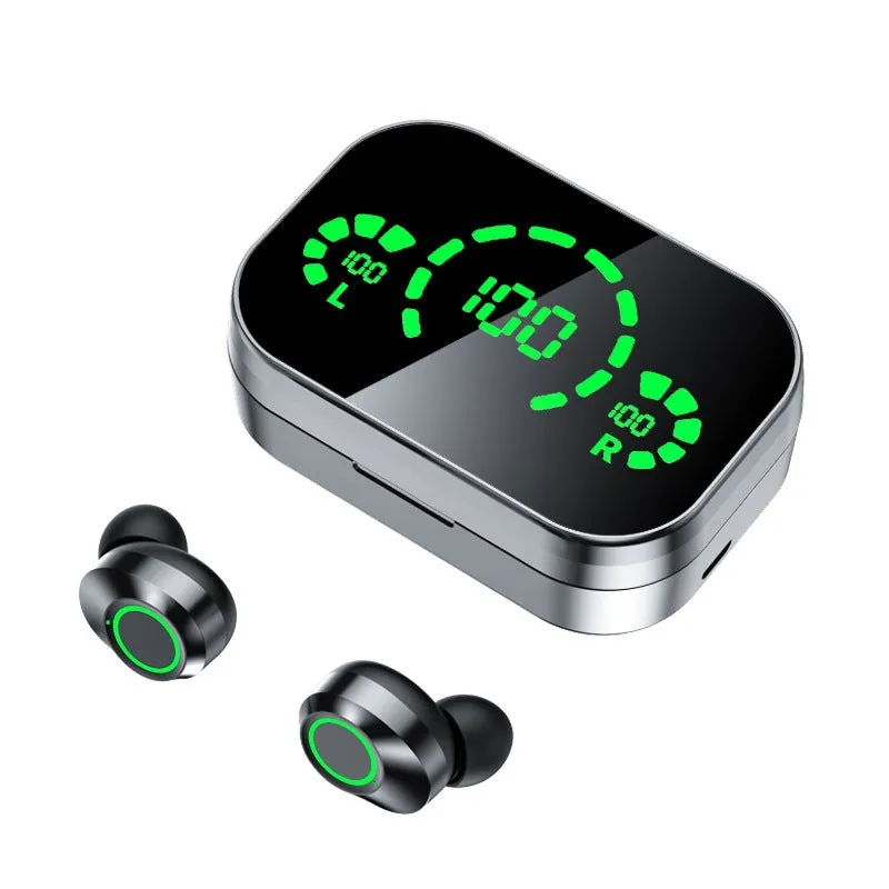 🌟 Upgraded LED Display Bluetooth 5.3 Earphones - Seamless Connectivity and Crystal-Clear Sound