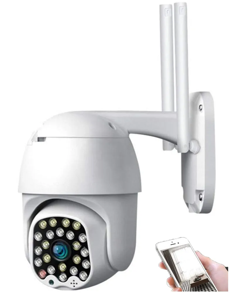 1080P PTZ Wireless Security Camera 2MP