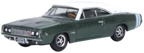 1968 Dodge Charger - Assembled -- Racing Green, White   (553-87DC68005)