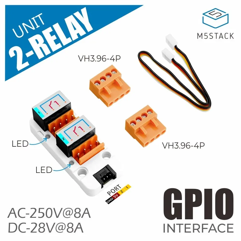 2-Channel SPST Relay Unit