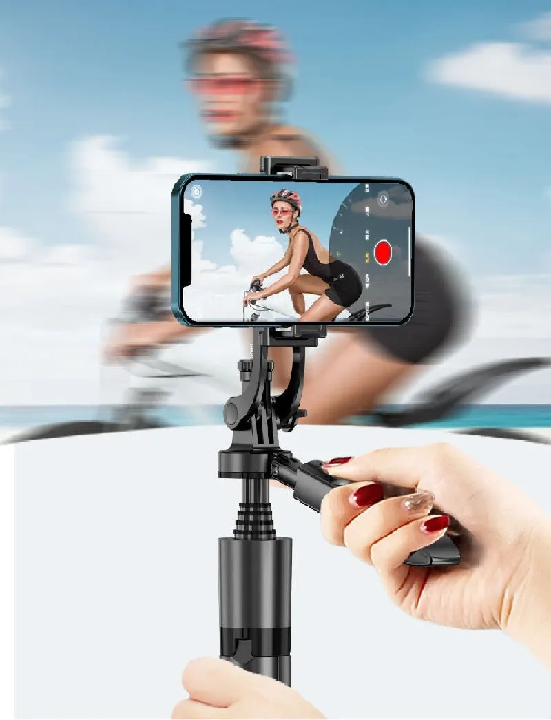 AI Smart Gimbal with 360° Face Tracking - Phone Holder for Vlogging & Live Streaming