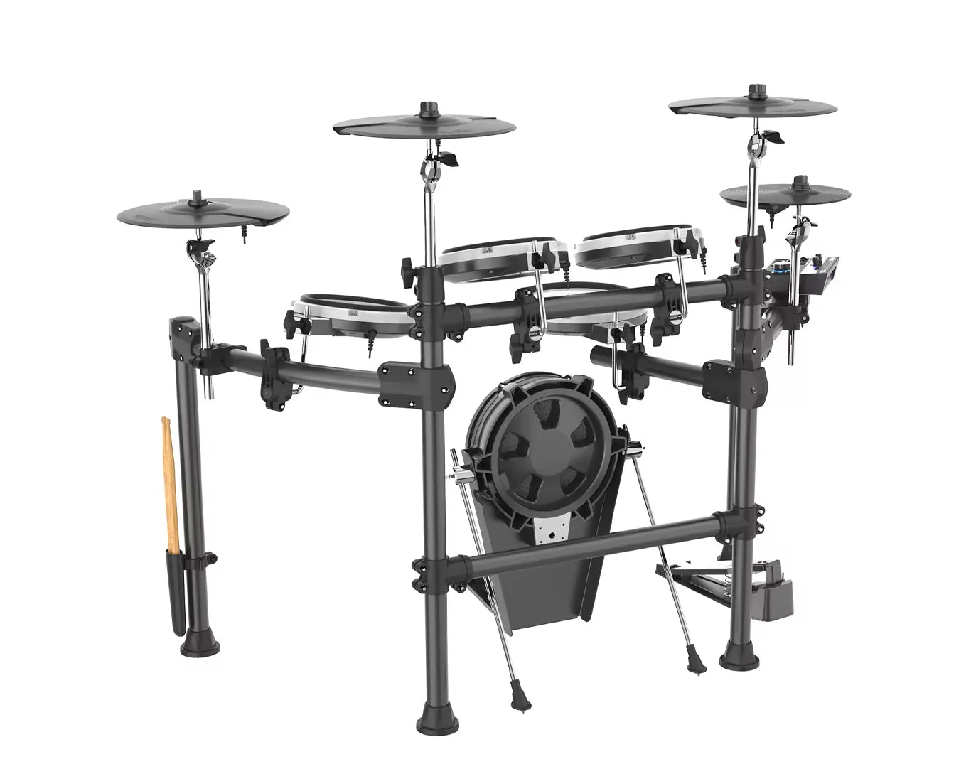 Aroma 5 Piece Premium Electronic Drum Kit Package TDX23II