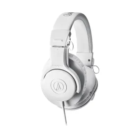 Audio-Technica ATH-M20x Closed-back Monitoring Headphones - White