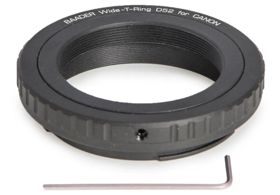 Baader Wide T-Ring Canon EOS w. D52i to T2 and S52