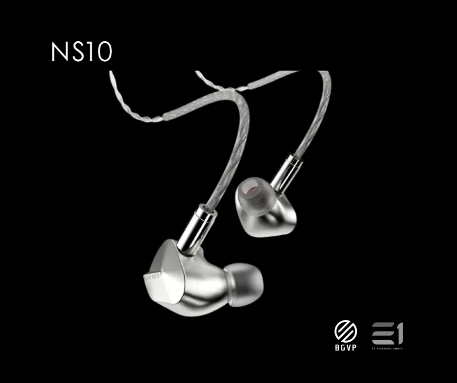 BGVP NS10 Hybrid Universal-fit In-ear Monitors