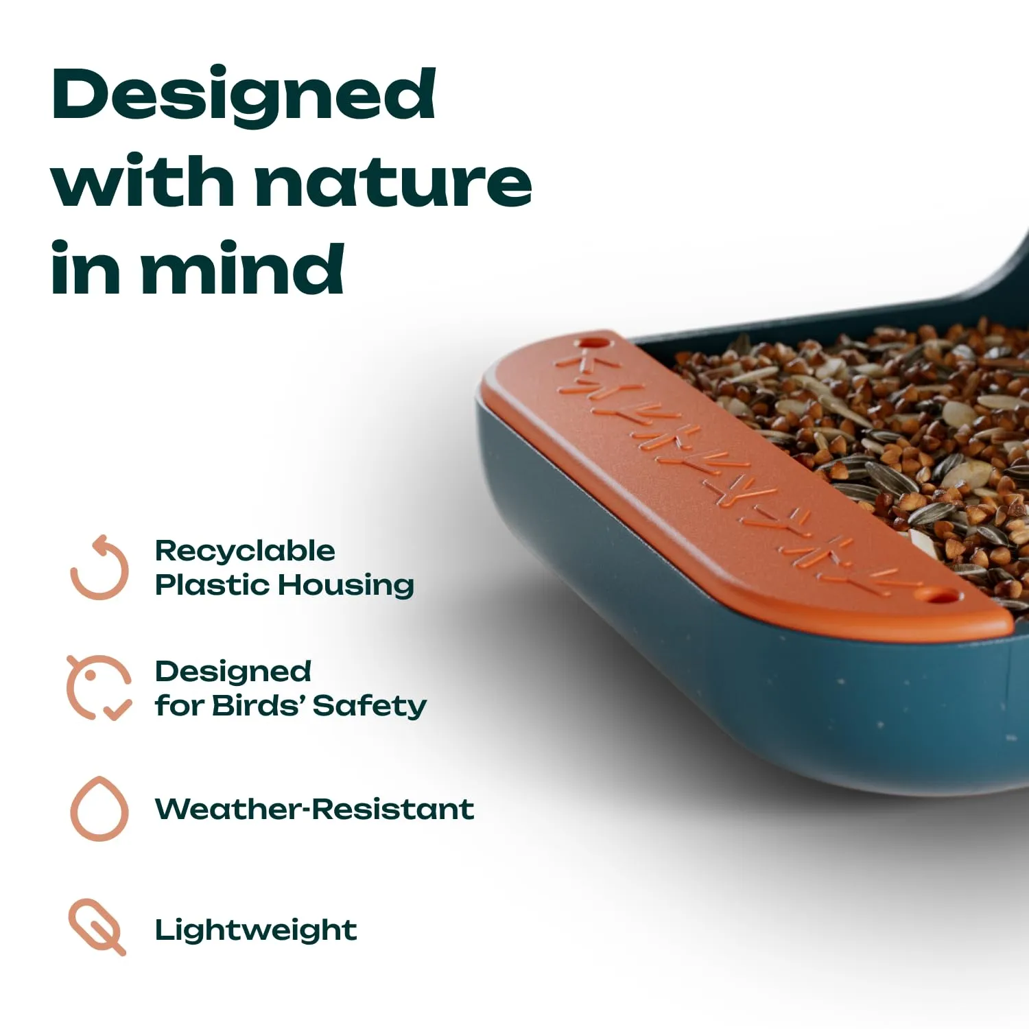 BIRD BUDDY® Original Smart Bird Feeder with Camera Solar Powered. High Resolution AI Camera for Beautiful Close-up Shots and a Unique Bird Watching Experience