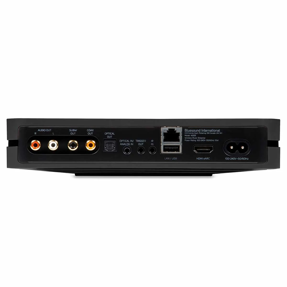 Bluesound OPEN BOX Node N130 Wireless Multi-Room Hi-Res Music Streamer-Black - Excellent Condition