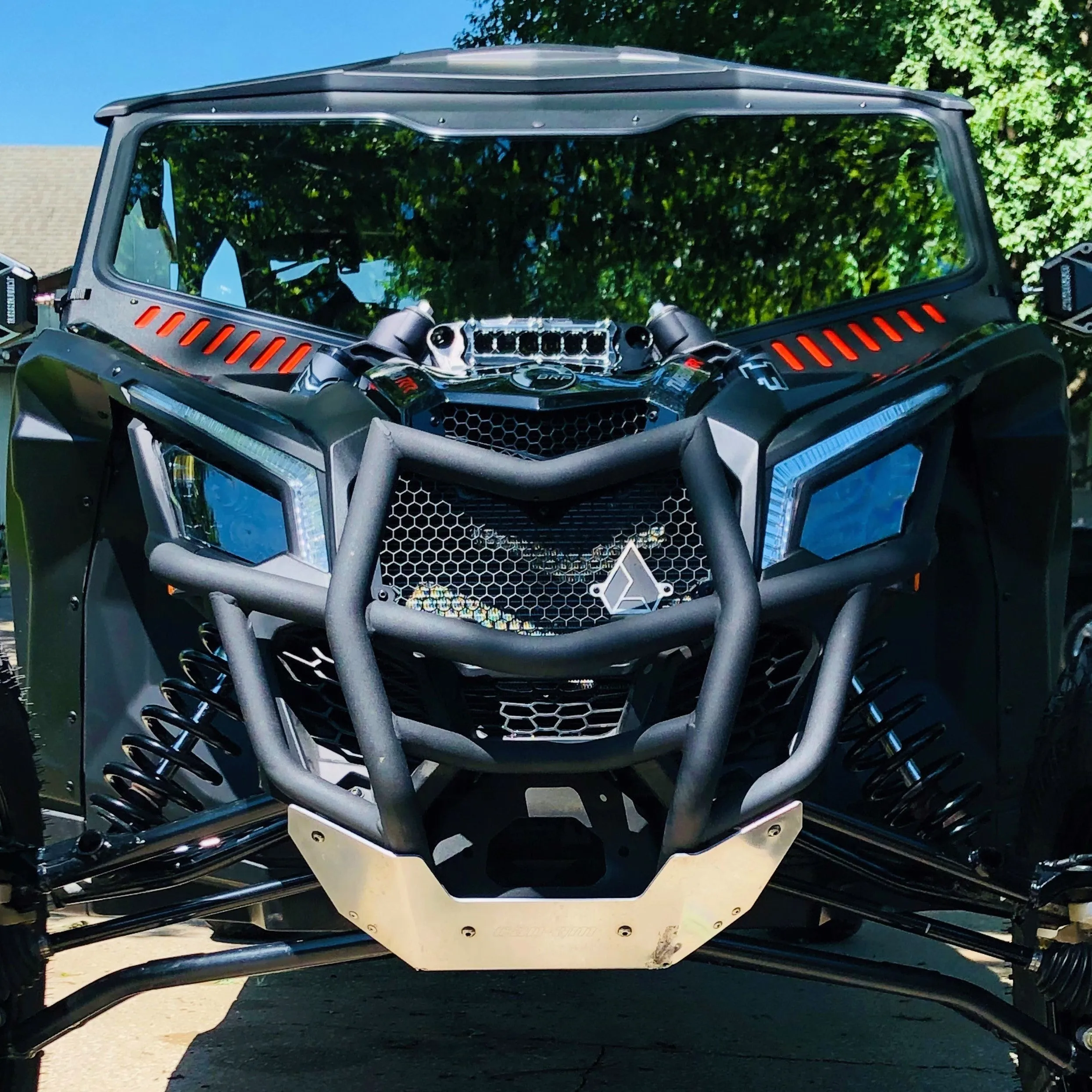 Can-Am X3 2.0 Vented Glass Windshield