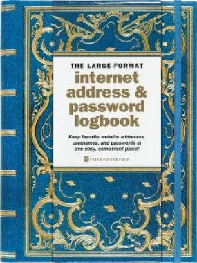 Celestia Large Internet Password Book