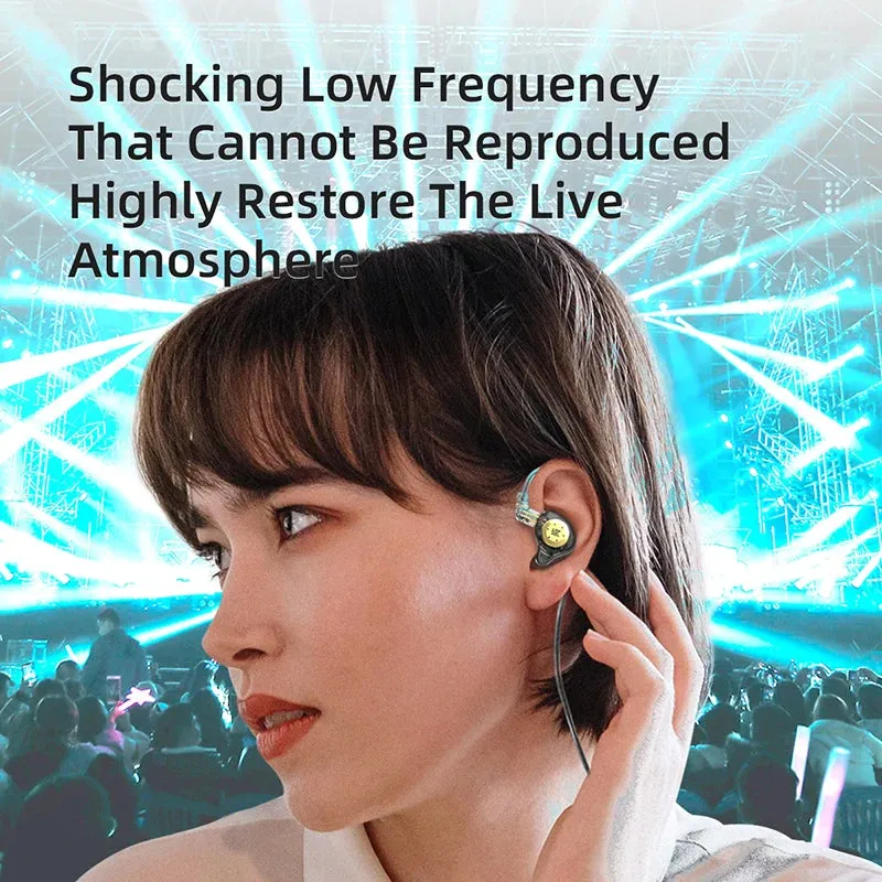 CLEAR SOUND™ Earphones Bass In Ear Monitor Headphones Sport Noise Cancelling HIFI Headset New Arrival!