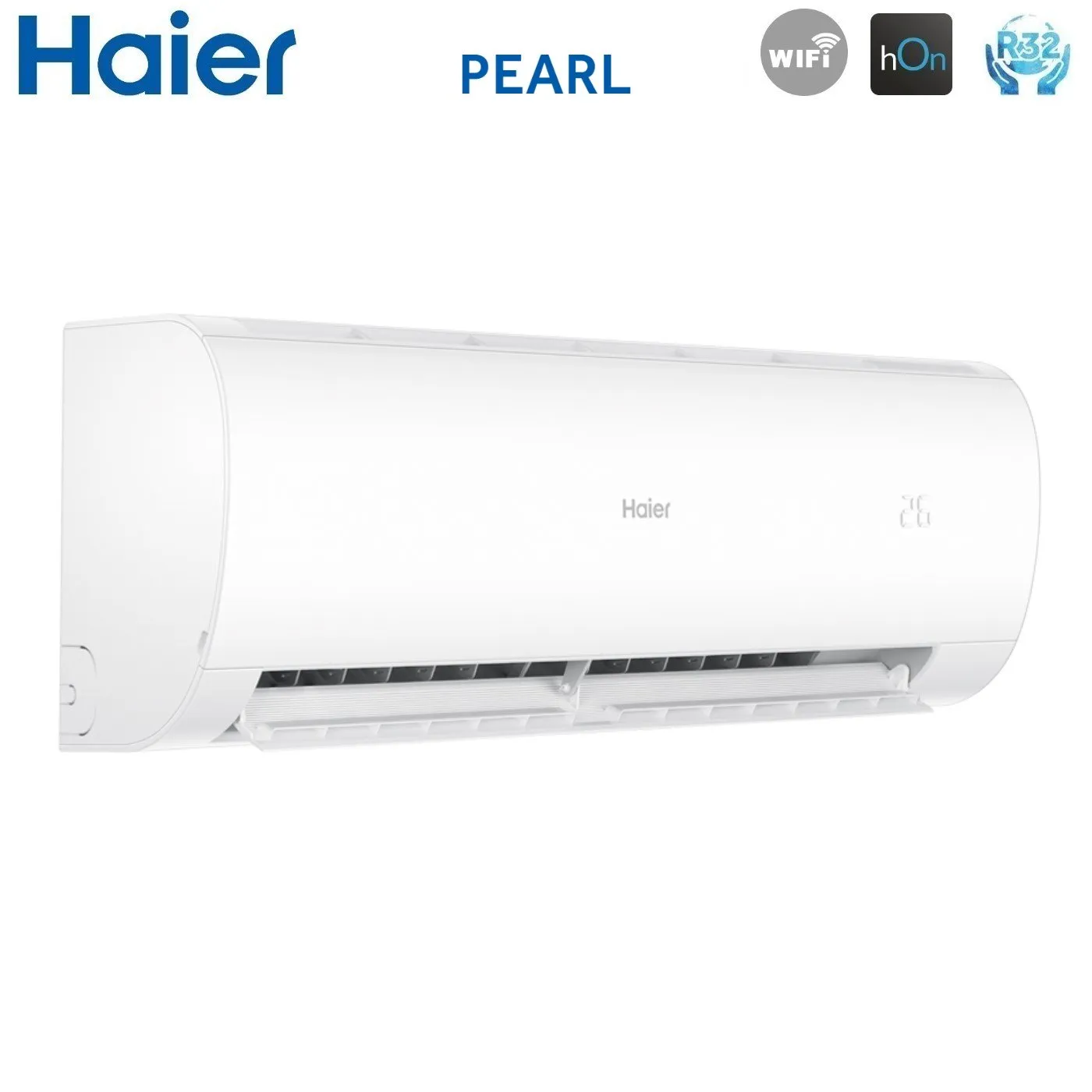 Climatizzatore Condizionatore Haier Quadri Split Inverter serie PEARL 7 7 9 18 con 4U75S2SR5FA R-32 Wi-Fi Integrato 7000 7000 9000 18000