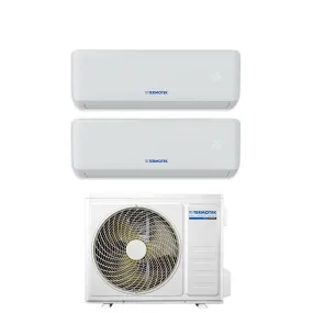 Climatizzatore Condizionatore Termotek Dual Split Inverter Serie AIRPLUS  12 12 con 2C R-32 Wi-Fi Integrato 12000 12000