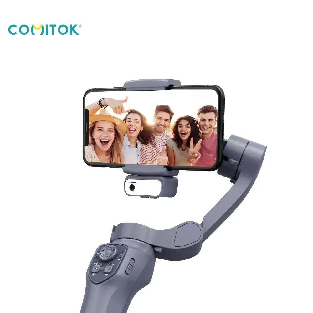 Compact Mobile Phone Gimbal Stabilizer, Summer Adjustable Smartphone Selfie Phone Gimbal, Small Phone & Digital Camera Tripod for Iphone, Gimbal Phone Stabilizer, Phone Tripod, Selfie Accessories, Phone Accessories, Back to School Gifts