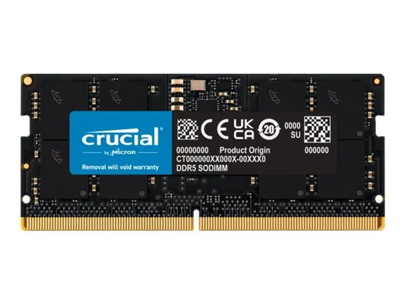 Crucial Ram - 16 Gb - Ddr5 5200 So-Dimm Cl42