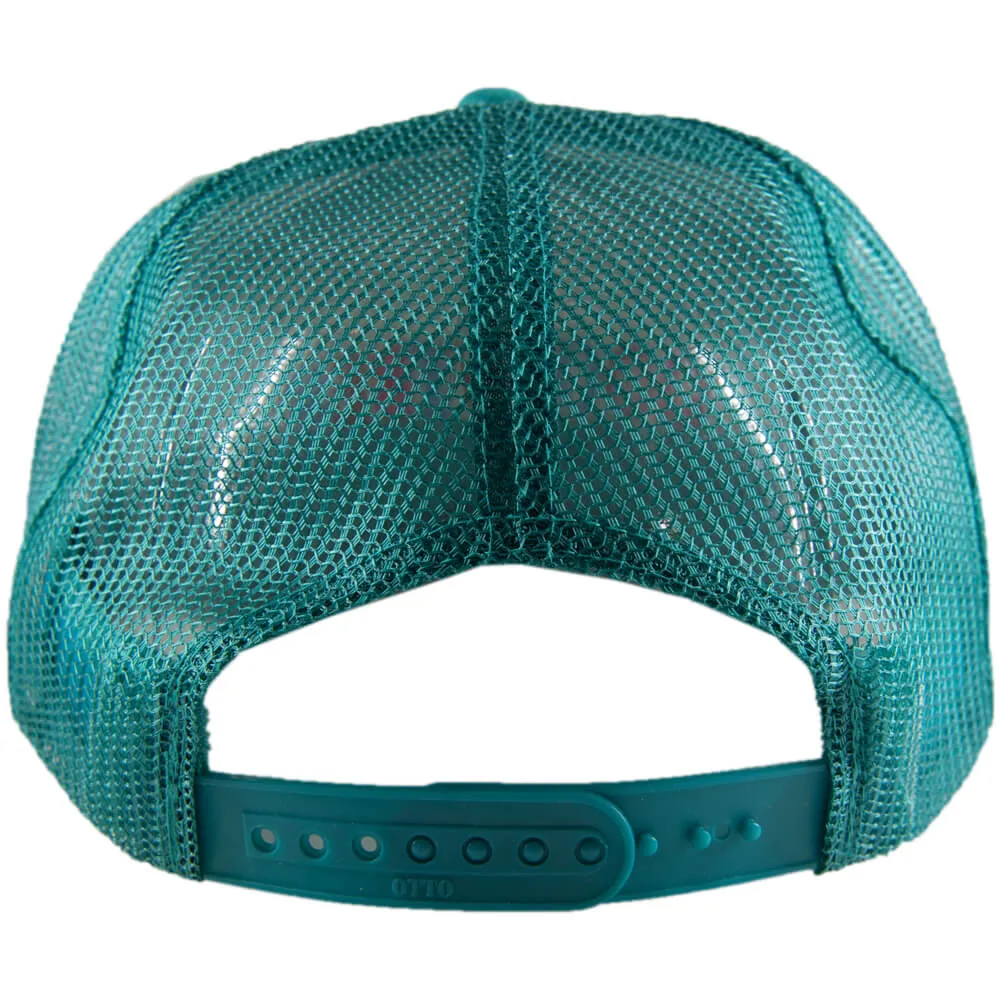 Deep Teal Wholesale Foam Trucker Hat