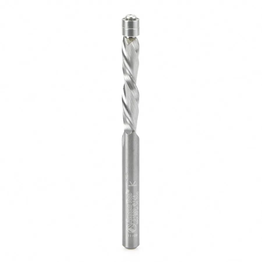 Down-Cut Aluminum Spiral Trim Router Bit | 1⁄4 Dia x 1 1⁄4 x 1⁄4" Shank | 51520 | 738685515204