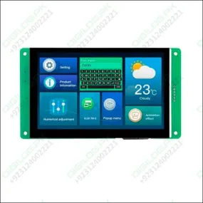 DWIN 5 Inch HMI TFT Touch Screen LCD Display Touchscreen Module DMG80480C050-03WTR In Pakistan