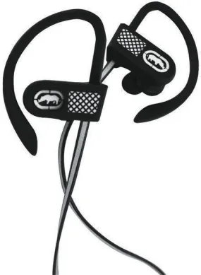 ECKO UNLIMITED EKU-RNR2-BK Bluetooth Runner2 Earhook Earbuds with Microphone (Black)