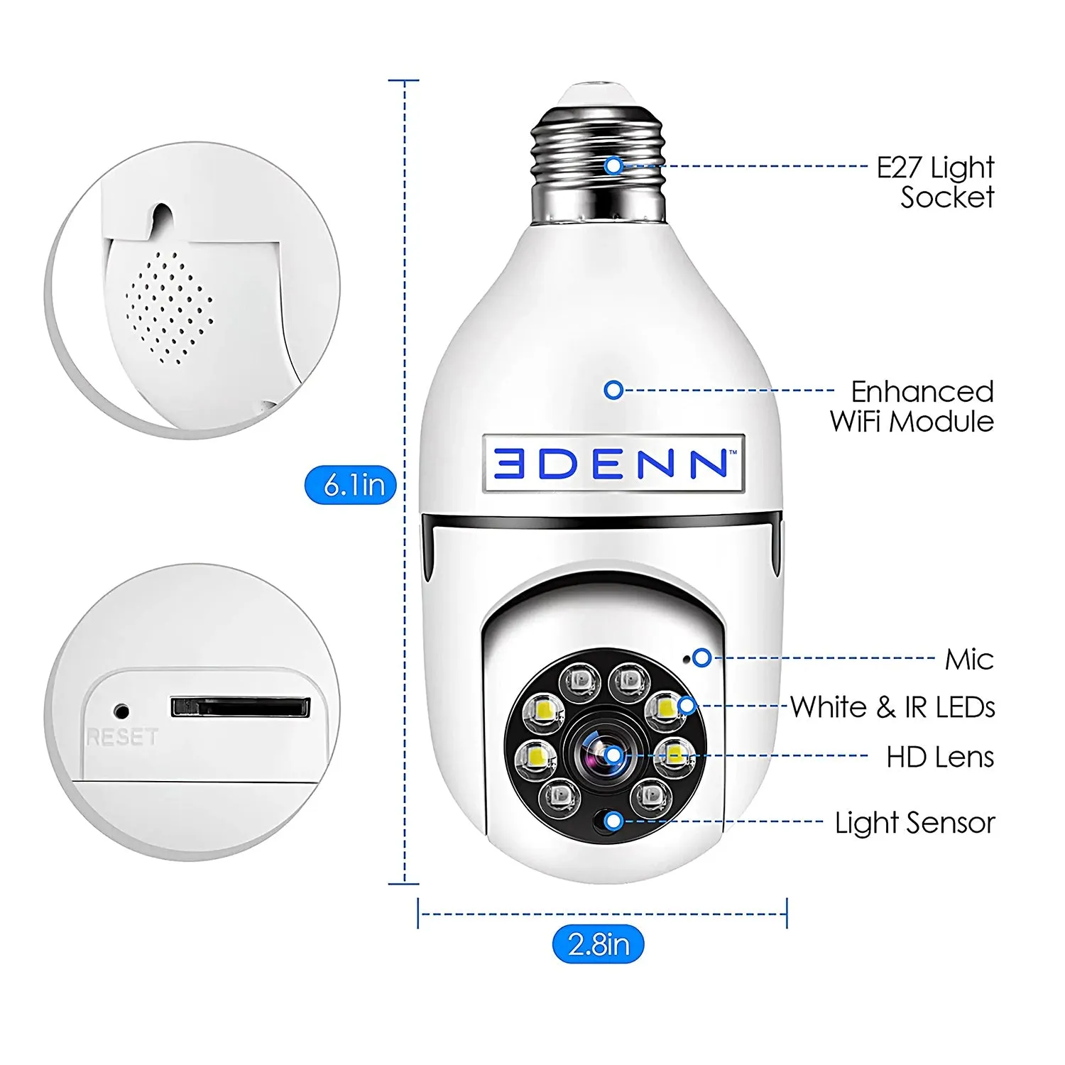 Edenn I-Defend Camera 2 pack