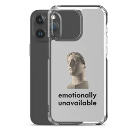 Emotionally Unavailable® iPhone® clear case