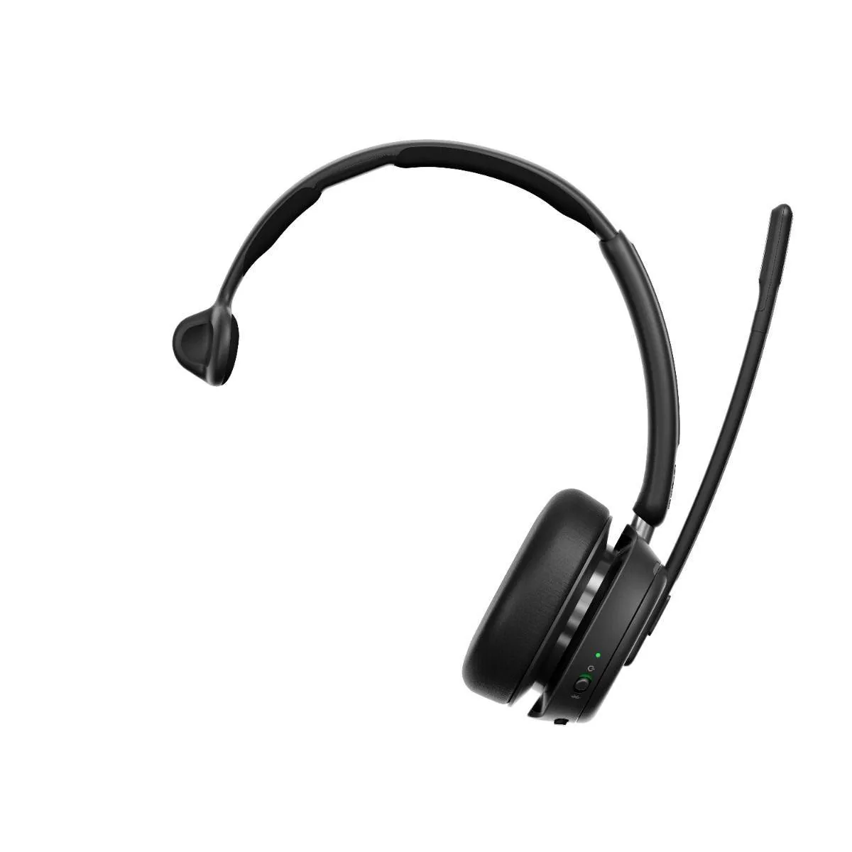 EPOS Impact 1030T Headset Wireless Monaural Over-the-head Mono Bluetooth Noise Cancelling Black