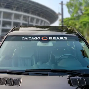 Fanmats Chicago Bears Sun Stripe Windshield Decal 3.25" x 34"