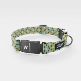 Fi GPS Included Mod Tie Light Blue Everyday Collar (6 month subscriptions)