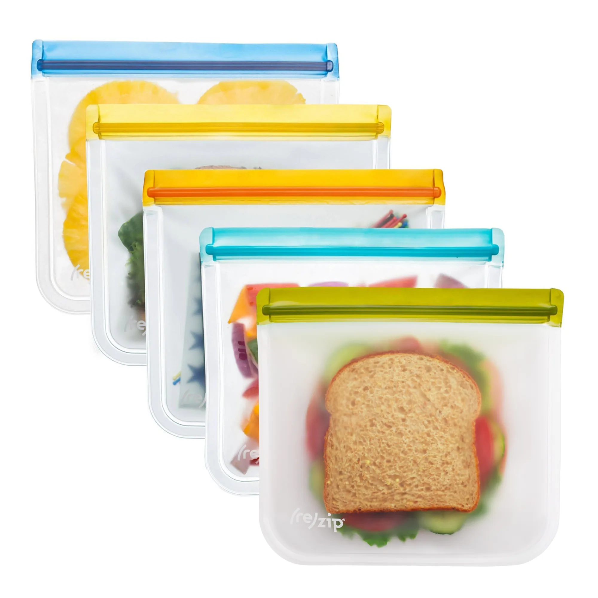 Flat Lunch Bag 5-Pack