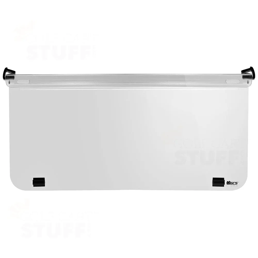 GCS™ Yamaha G14 / G16 / G19 Clear Golf Cart Folding Windshield (1995 - 2002)