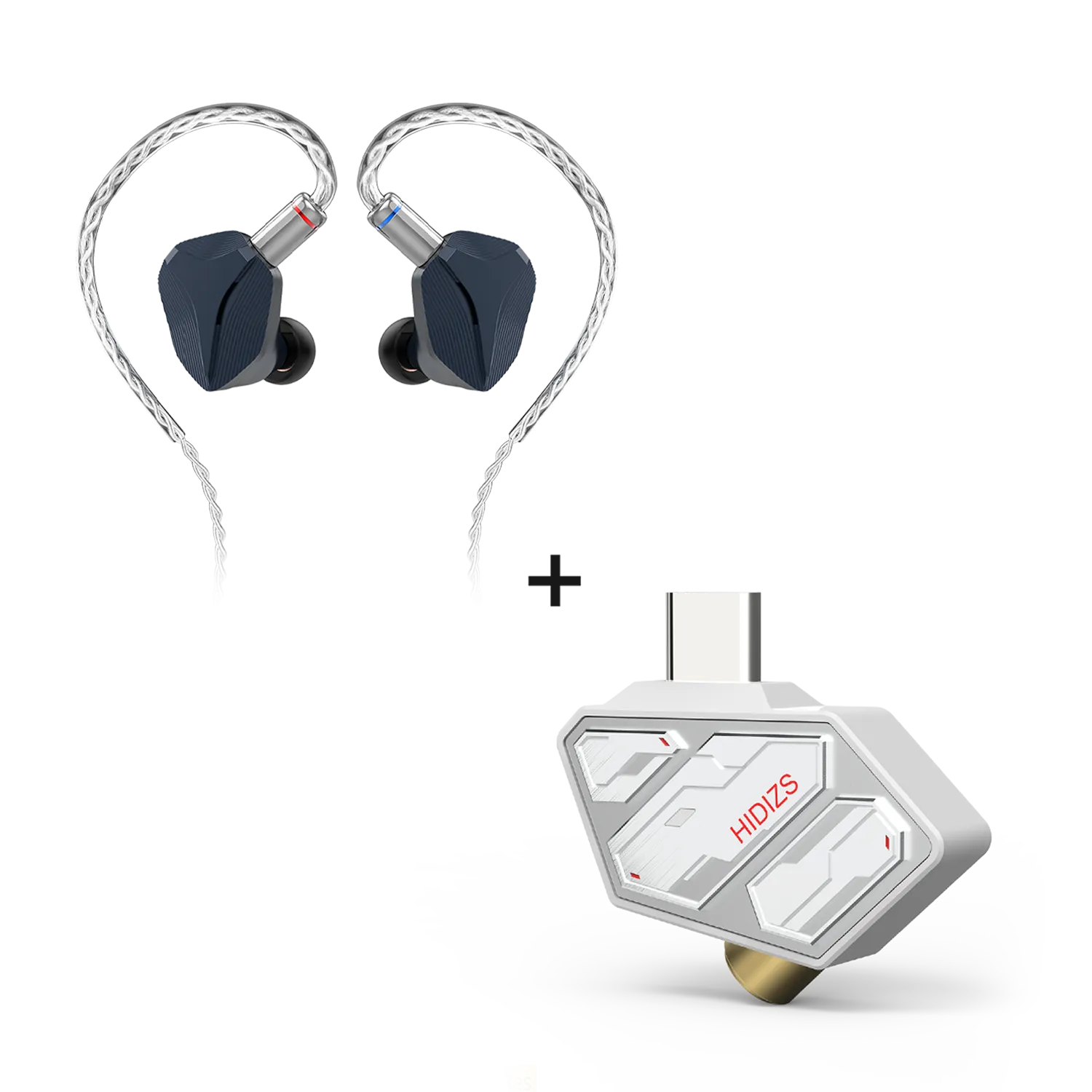 HIDIZS MP145 Planar Magnetic Driver In Ear Monitors for Audiophiles and Music Lovers