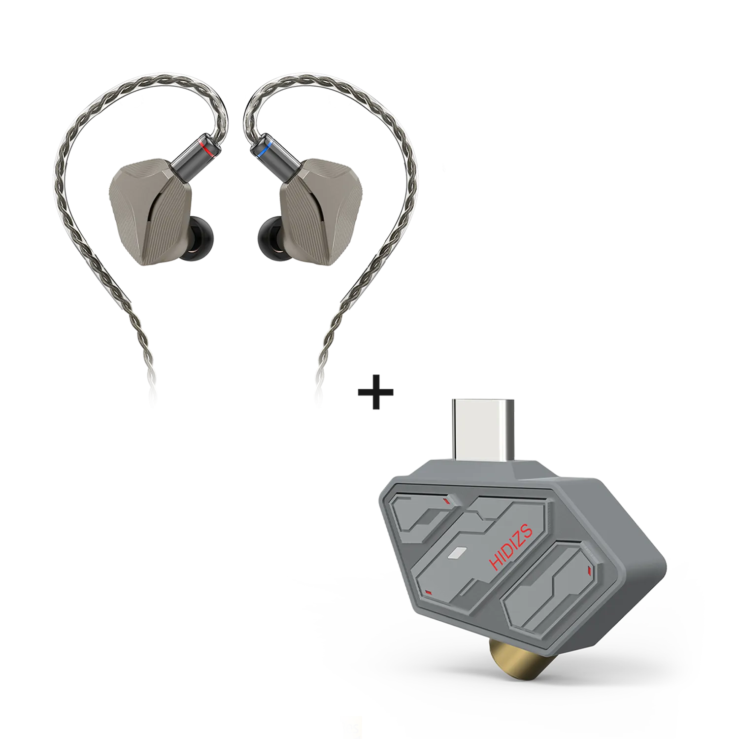 HIDIZS MP145 Planar Magnetic Driver In Ear Monitors for Audiophiles and Music Lovers