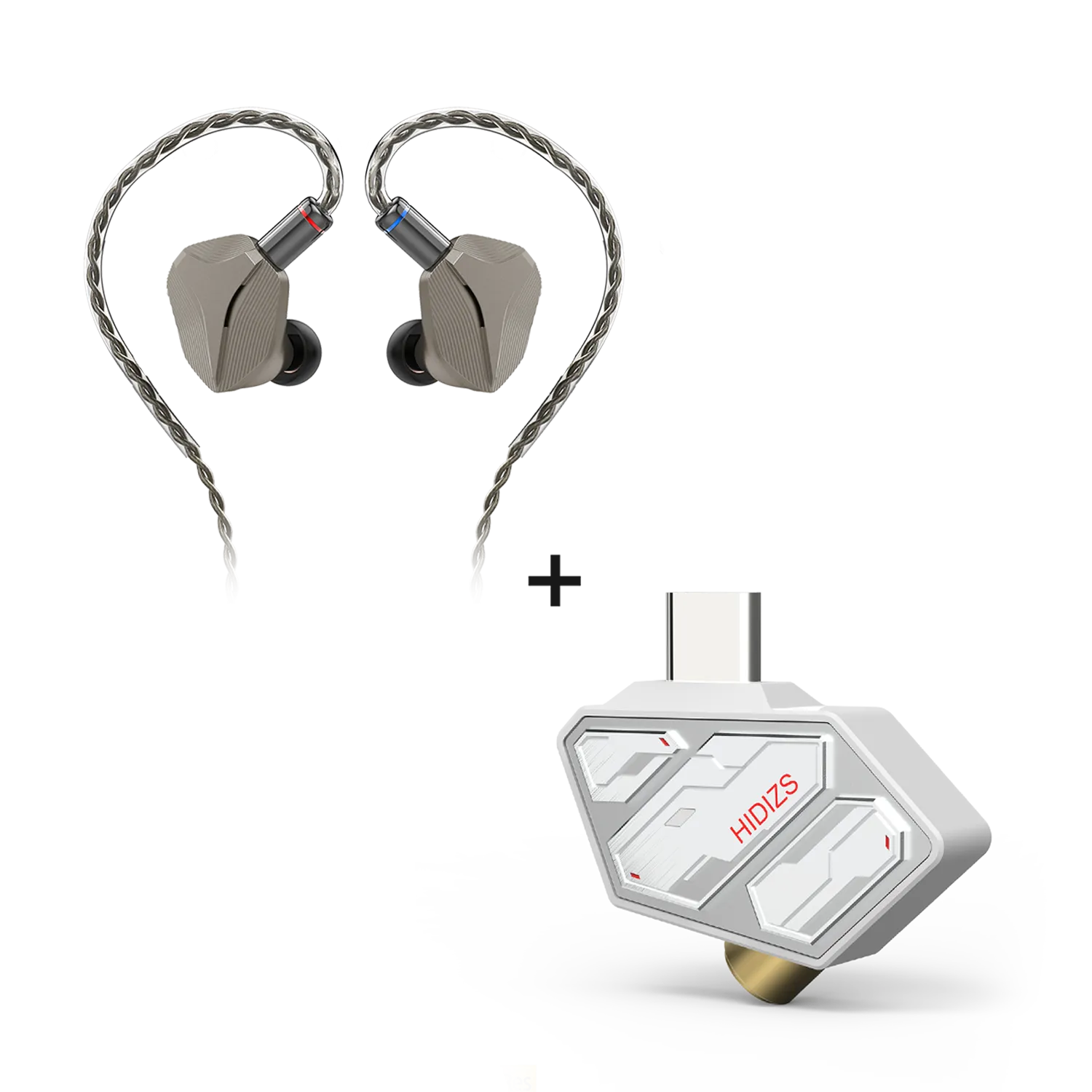 HIDIZS MP145 Planar Magnetic Driver In Ear Monitors for Audiophiles and Music Lovers