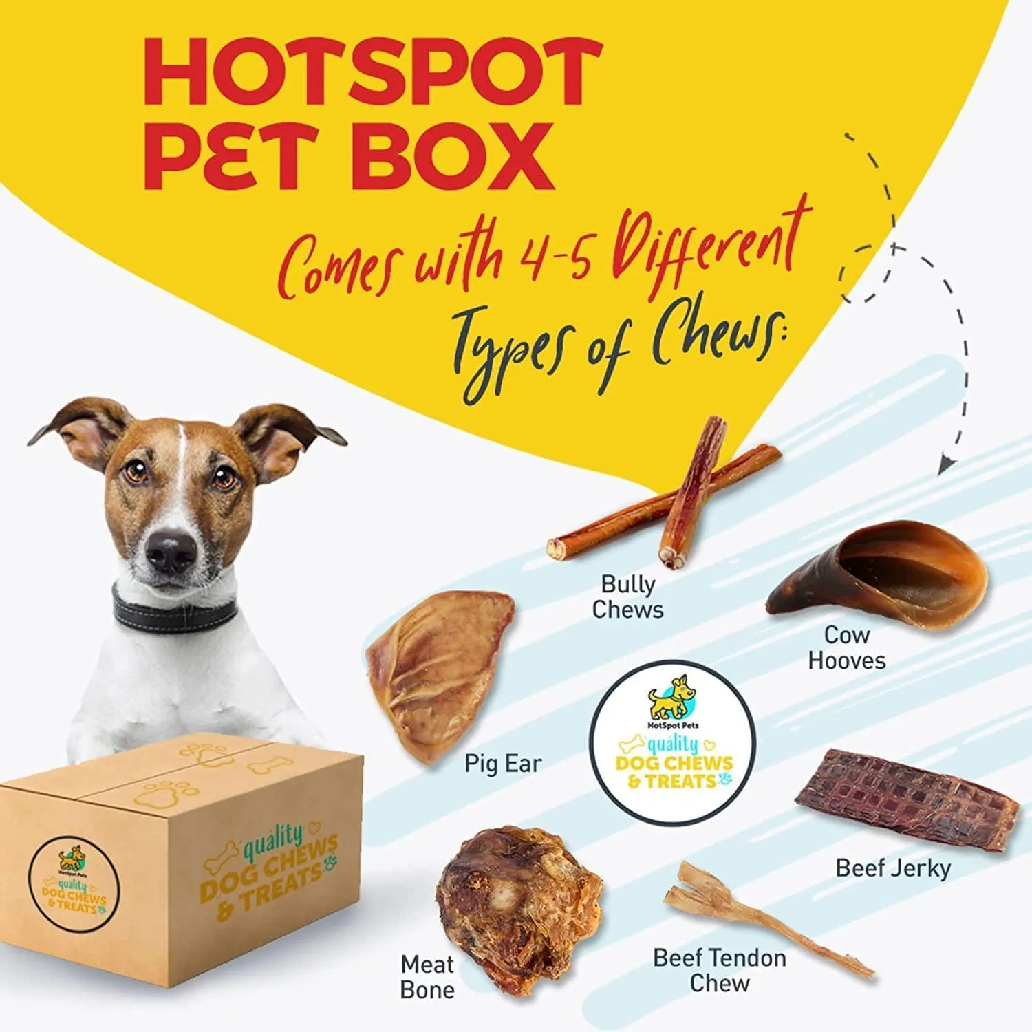 Hotspot Pets Subscription Box for Large & Extra Large Dogs