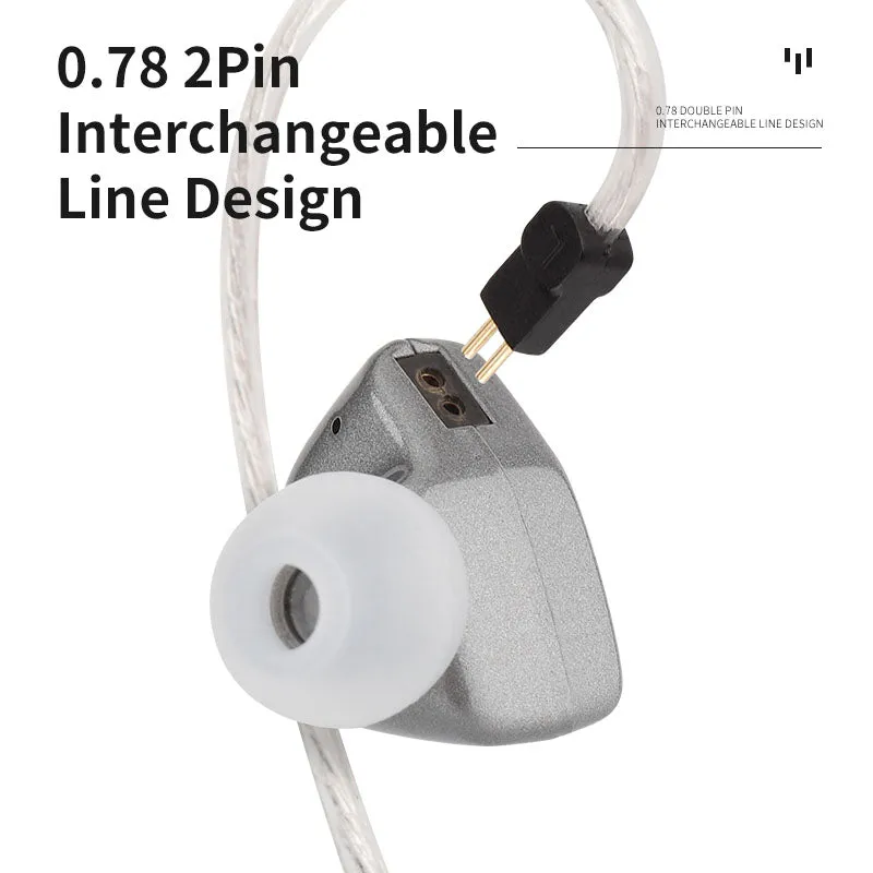 【HZSOUND Heart Mirror Zero】10mm Diaphragm In-ear Earphone