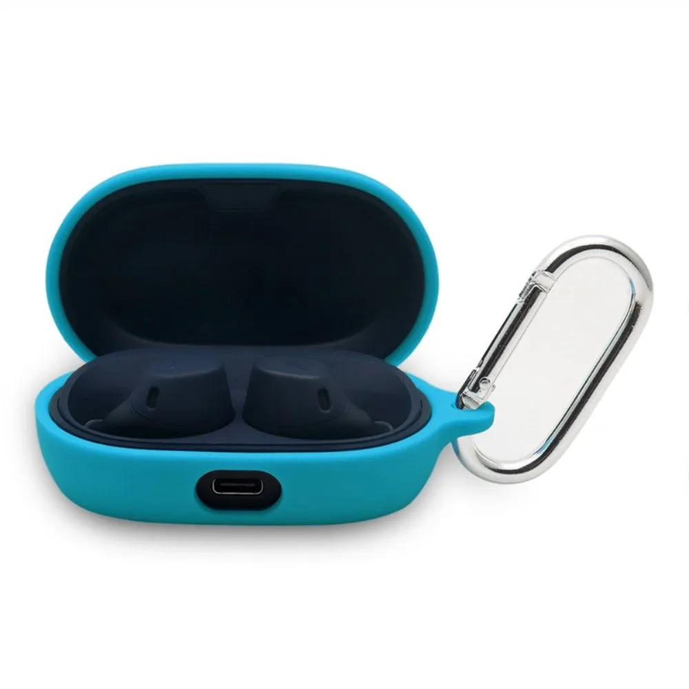 Jabra Elite 7 Active silicone case with keychain - Blue