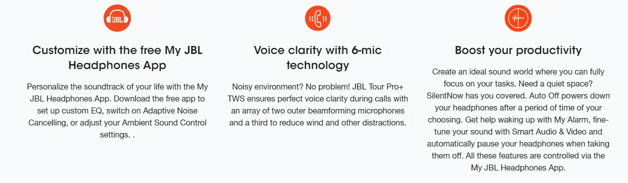 JBL Tour Pro  Plus TWS Noise-Cancelling In Ear Earphones