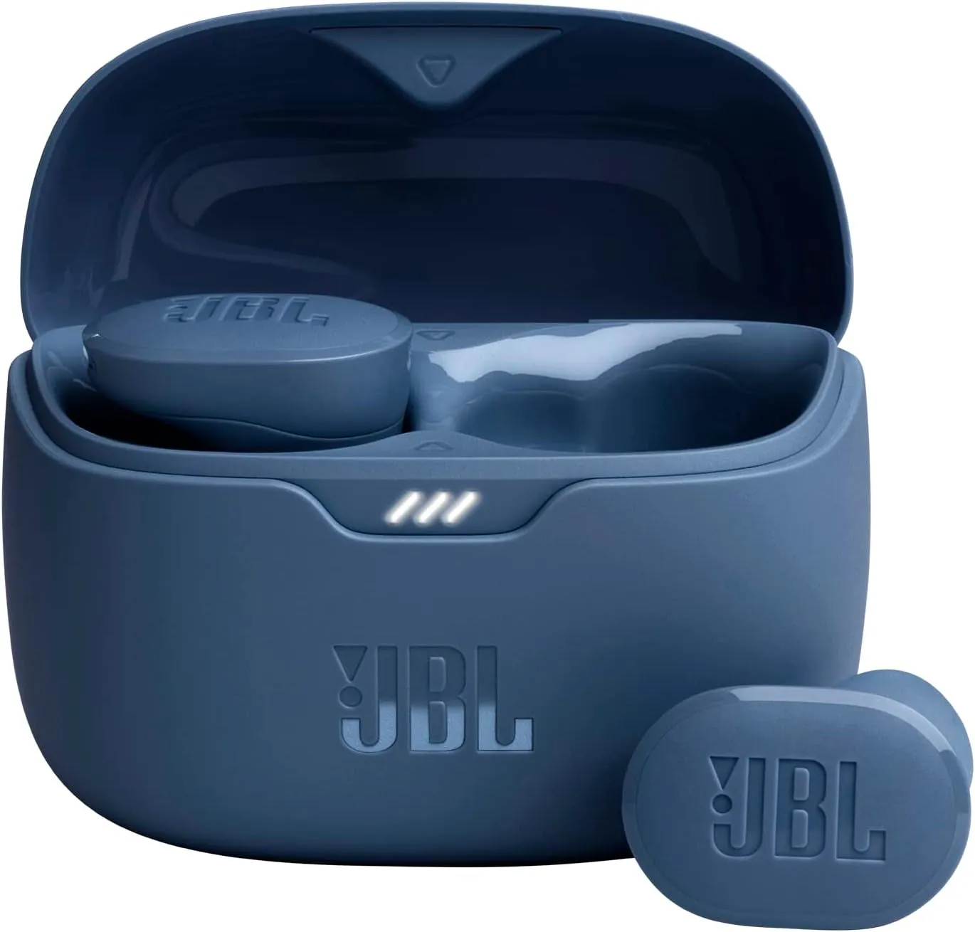 JBL Tune Buds - True Wireless Noise Cancelling Earbuds,  Pure Bass Sound, Bluetooth 5.3, 4-Mic Technology for Crisp, Clear Calls, up to 48 Hours of Battery Life, Water and Dust Resistant (Blue)