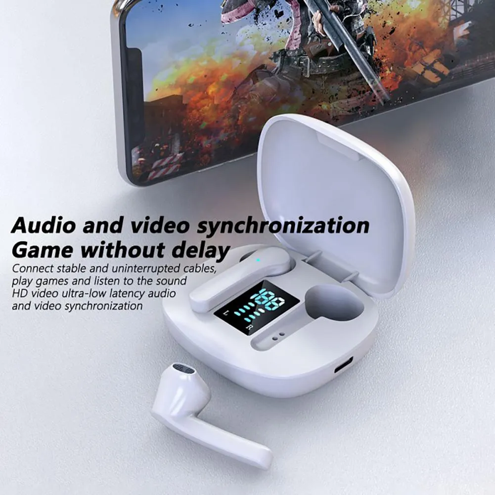 JS36 TWS Semi-in-ear Bluetooth Earphones