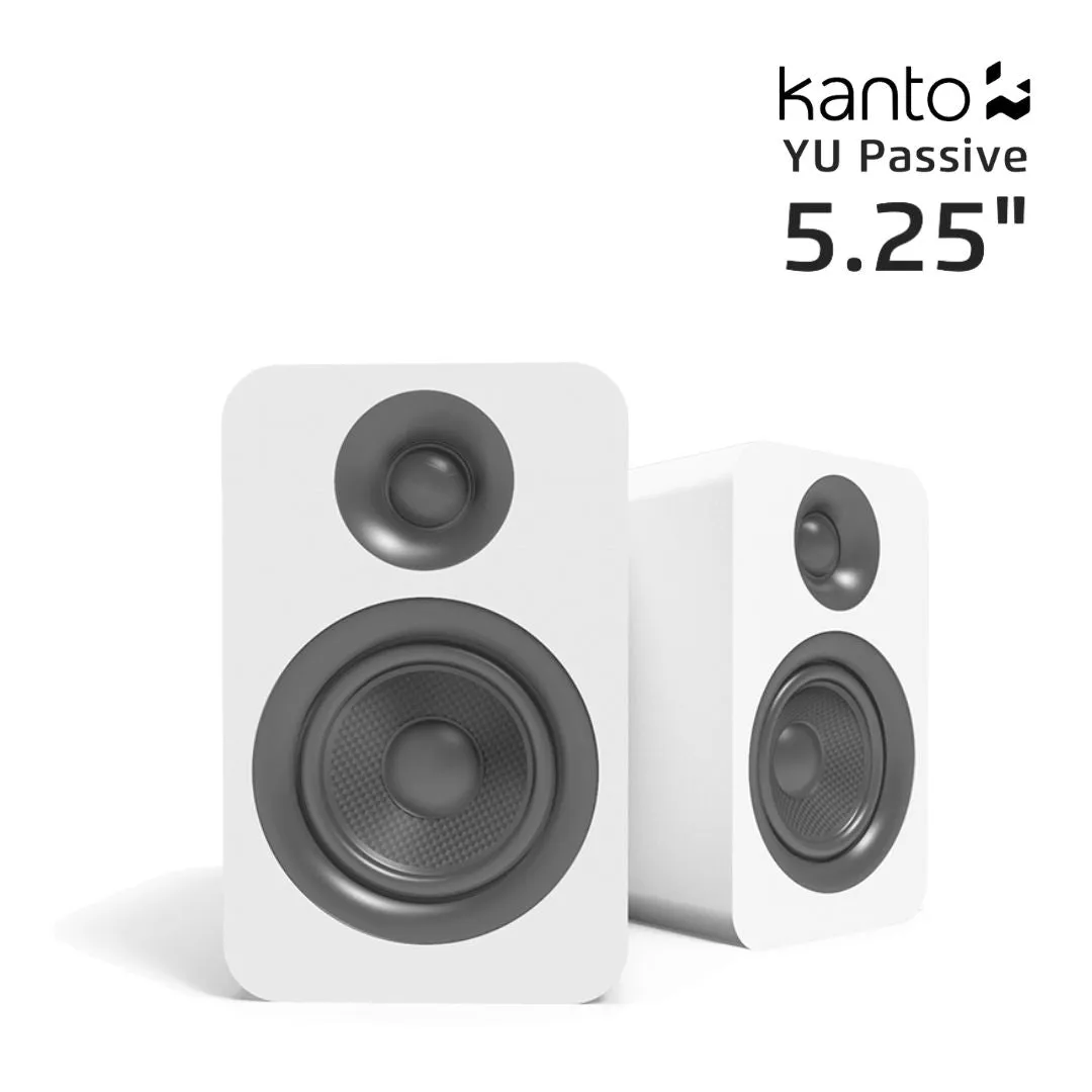 Kanto YU Passive 5.25" Bookshelf Speakers