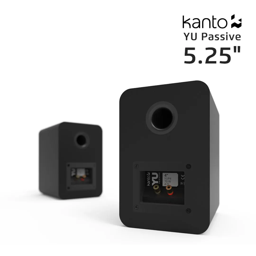 Kanto YU Passive 5.25" Bookshelf Speakers