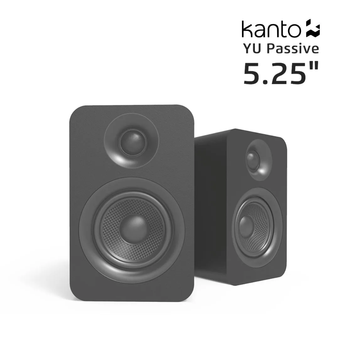 Kanto YU Passive 5.25" Bookshelf Speakers