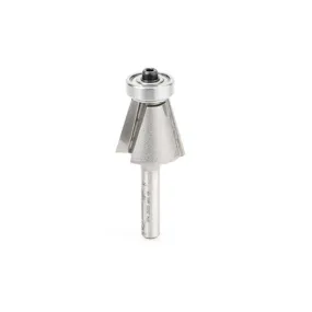 Karran Stainless Steel Sink Edge Router Bit | 15°Bevel x 7⁄8 Dia x 3⁄4 x 1⁄4" Shank | 49409 | 738685944097