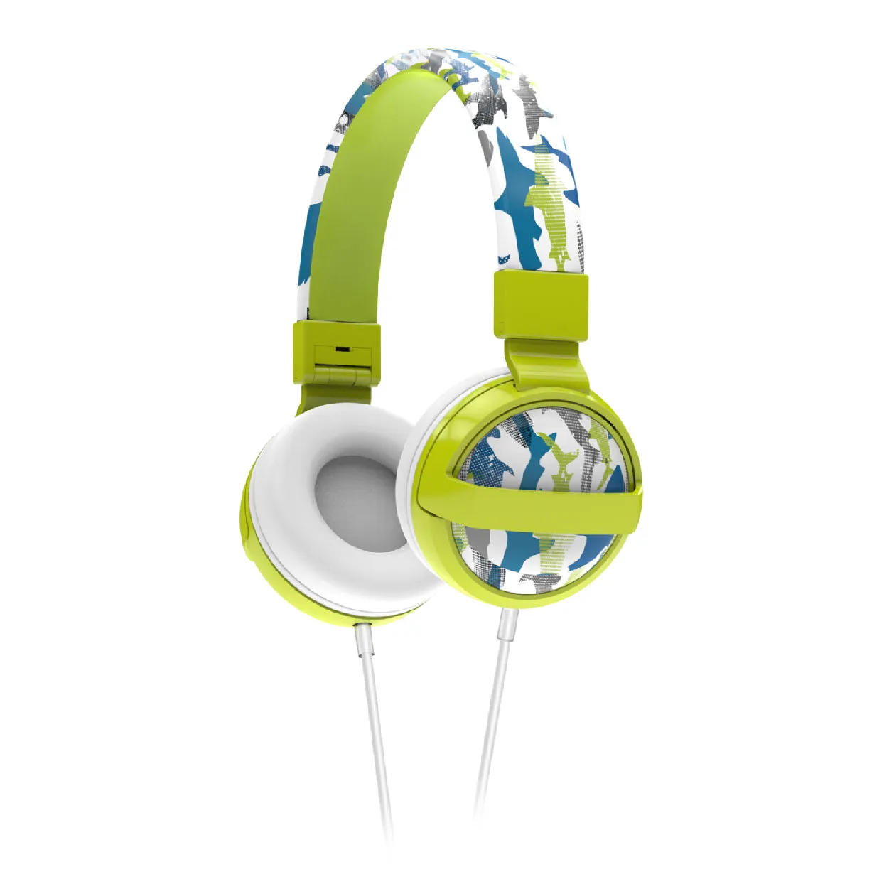 Kids SafeSounds Volume Limited Printed Over Ear Headphones for Children