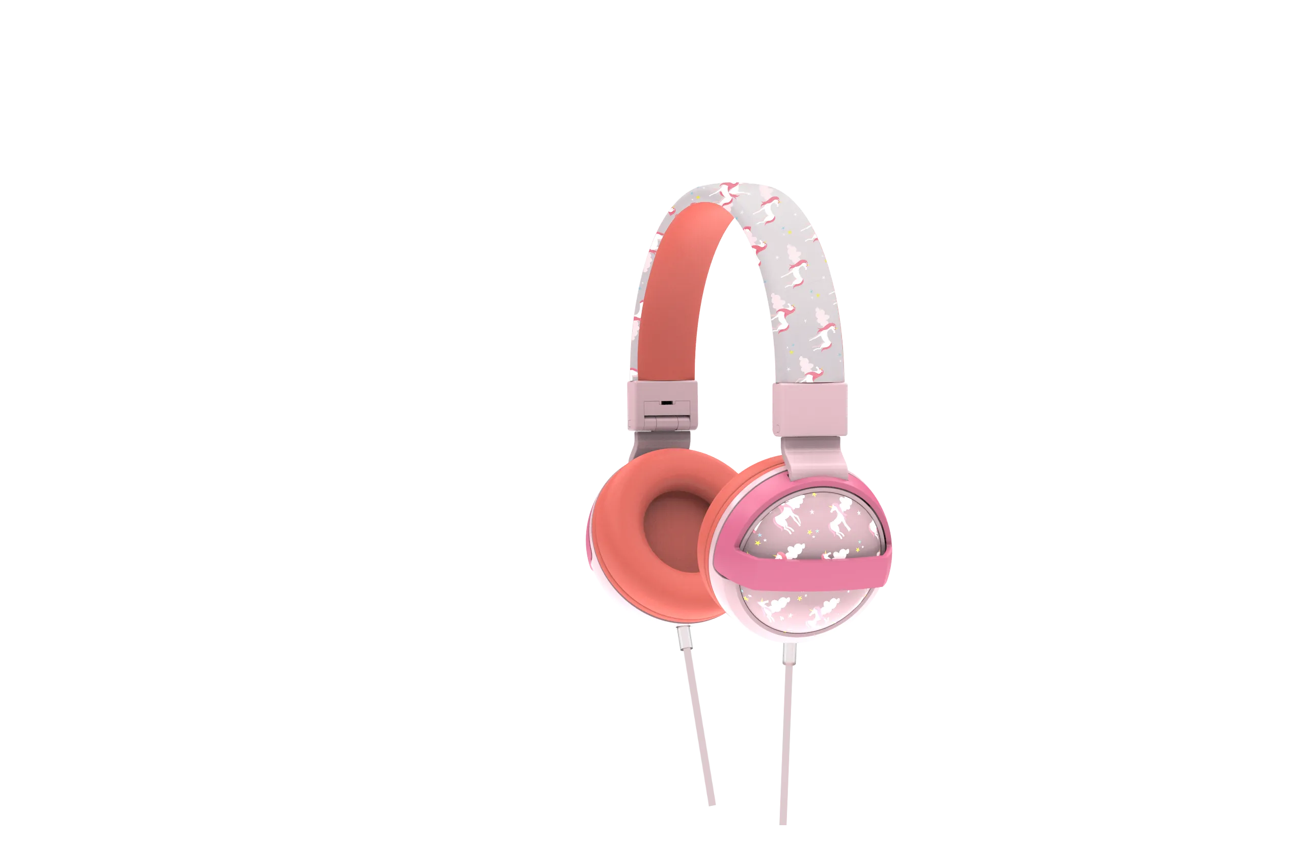 Kids SafeSounds Volume Limited Printed Over Ear Headphones for Children