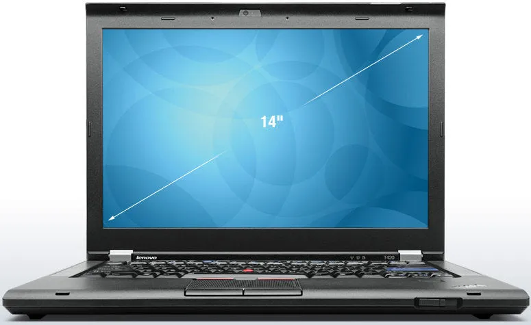 Lenovo ThinkPad T420 Business Notebook 14" HD , Intel Core i5-2520M @ 2.50GHz | 16GB RAM | Dual Hard Drive: 256GB SSD & 500GB HDD | Intel HD Graphics 3000, Webcam, VGA & DisplayPort | Windows 10 Pro x64   Warranty Included