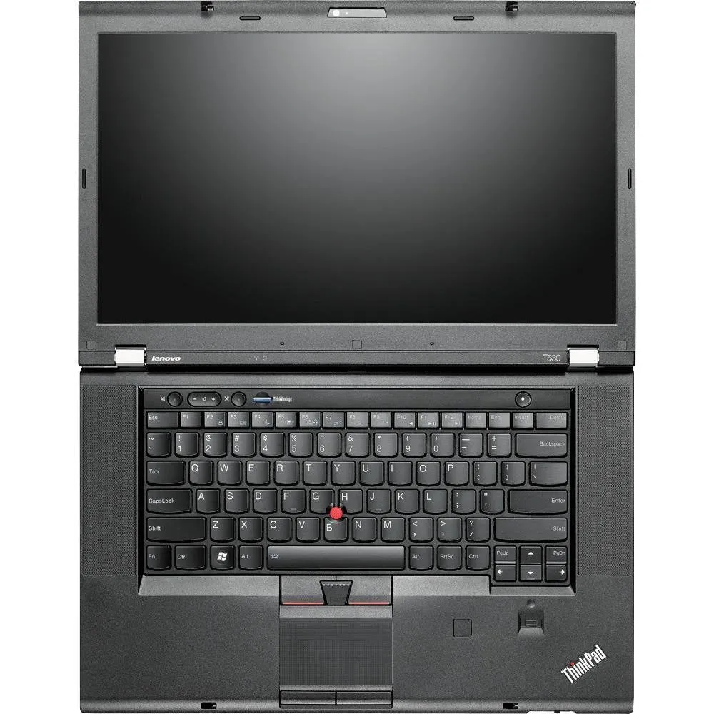 Lenovo ThinkPad T530 Laptop 15.6" HD  LED | Intel Core i7-3520M @ 2.90GHz, 3.60Ghz Boost, 8GB RAM, 256GB SSD, Intel HD Graphics 4000, WEBCAM, USB 3.0   DisplayPort - Windows 10 Pro x64, Grade A  (Certified Refurbished ) - 1 Year Warranty