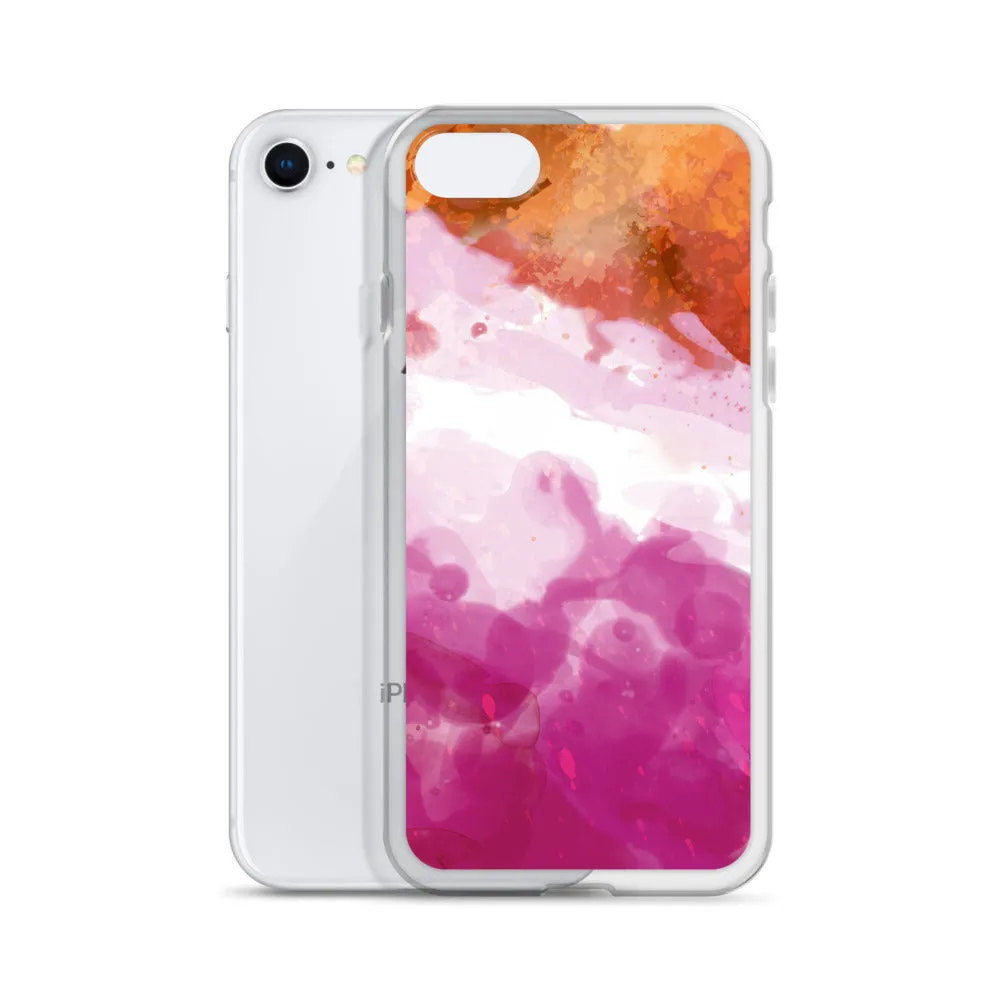 Lesbian Watercolour iPhone Case