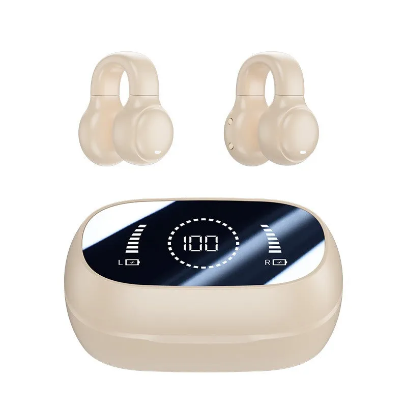 M47 Ear Clip Earphones Bluetooth  Bone Conduction Wireless Earphones