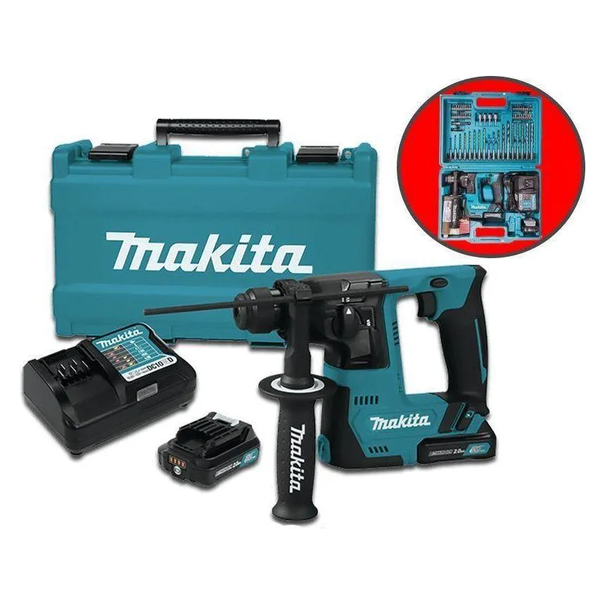 Makita HR166DWYE1 12V Cordless SDS-plus Rotary Hammer (CXT-Series)