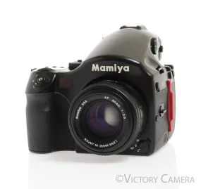 Mamiya 645AF 645 AF 6x4.5 Medium Format Camera w/ 80mm Lens 120 Back